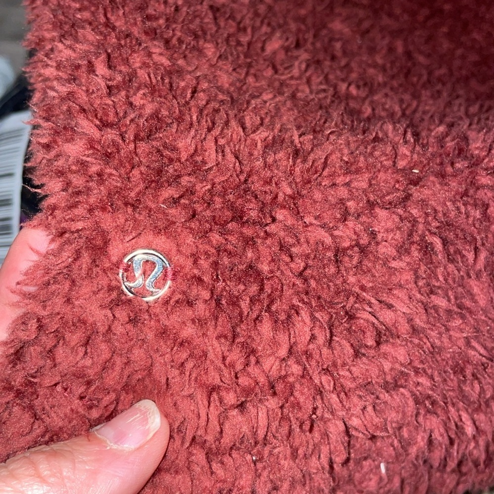 Lululemon Warm Restore Sherpa Pullover Savannah - Picture 5 of 6